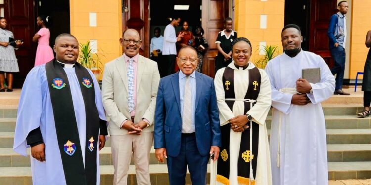 Prof Nawangwe Barnabas says during Sunday's service at St. Francis Chapel Makerere, Prof Ezra Suruma, Makerere University Chancellor Emeritus gave a moving sermon on the need for appreciating God’s gifts.