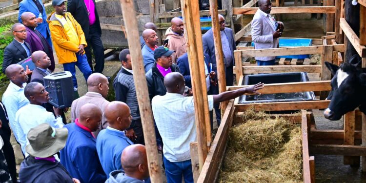 Deputy Speaker Thomas Tayebwa is leading a series of learning tours for bishops and sheikhs, arguing that for Uganda to achieve agro-industrialization, it must first "get farming right," especially in densely populated areas where land is scarce.