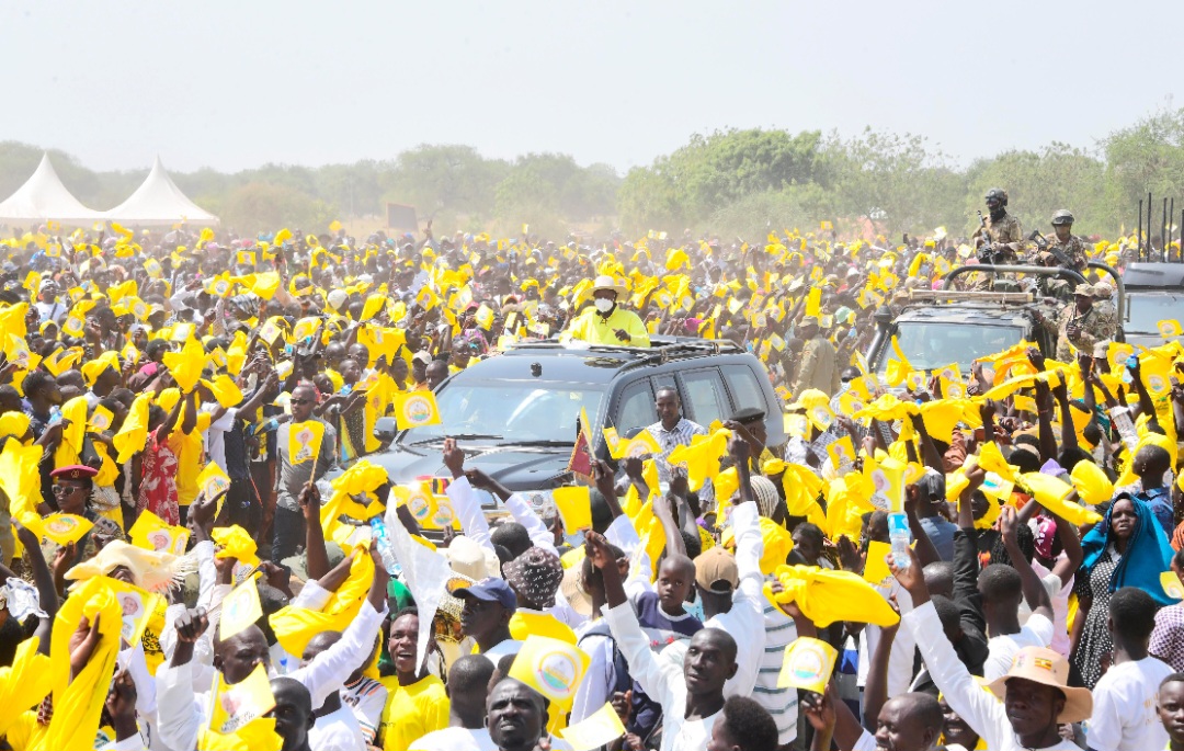 President Museveni stresses sustainable use of oil wealth as he woos Buliisa voters 