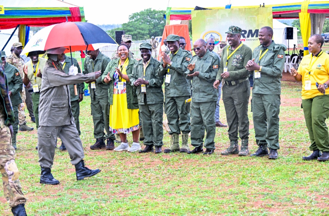 President Museveni officially opens NRM MPs’ retreat, urges leaders to understand party principles and fight against corruption 