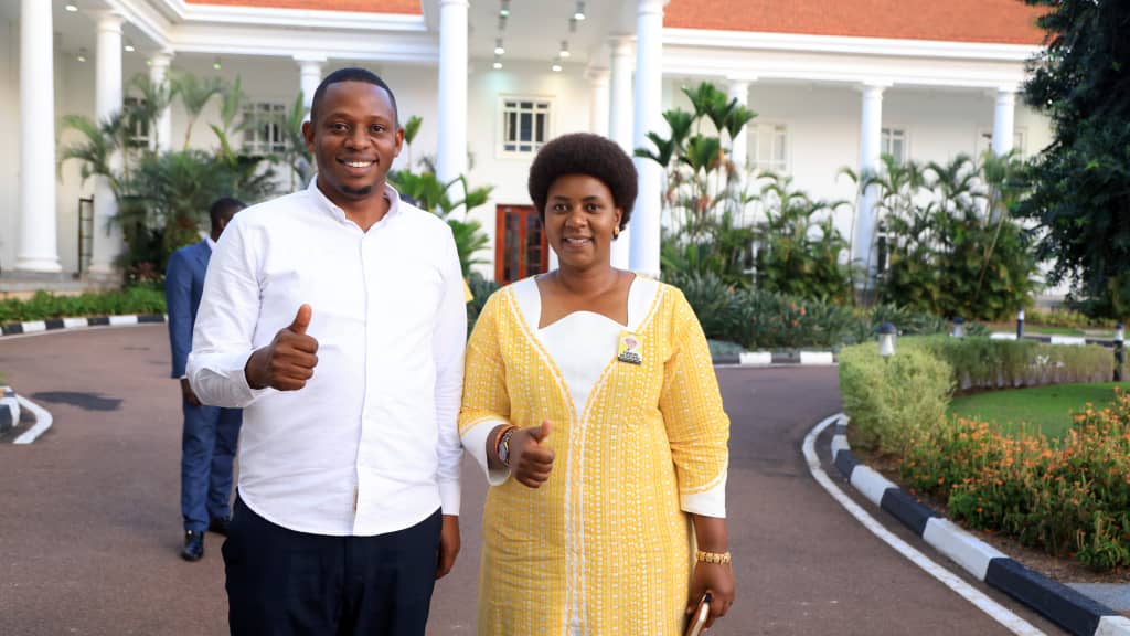 Nekesa rallies Nation for peace as NRM finalised Kololo Swearing in -Drones light up Kampala Skyline