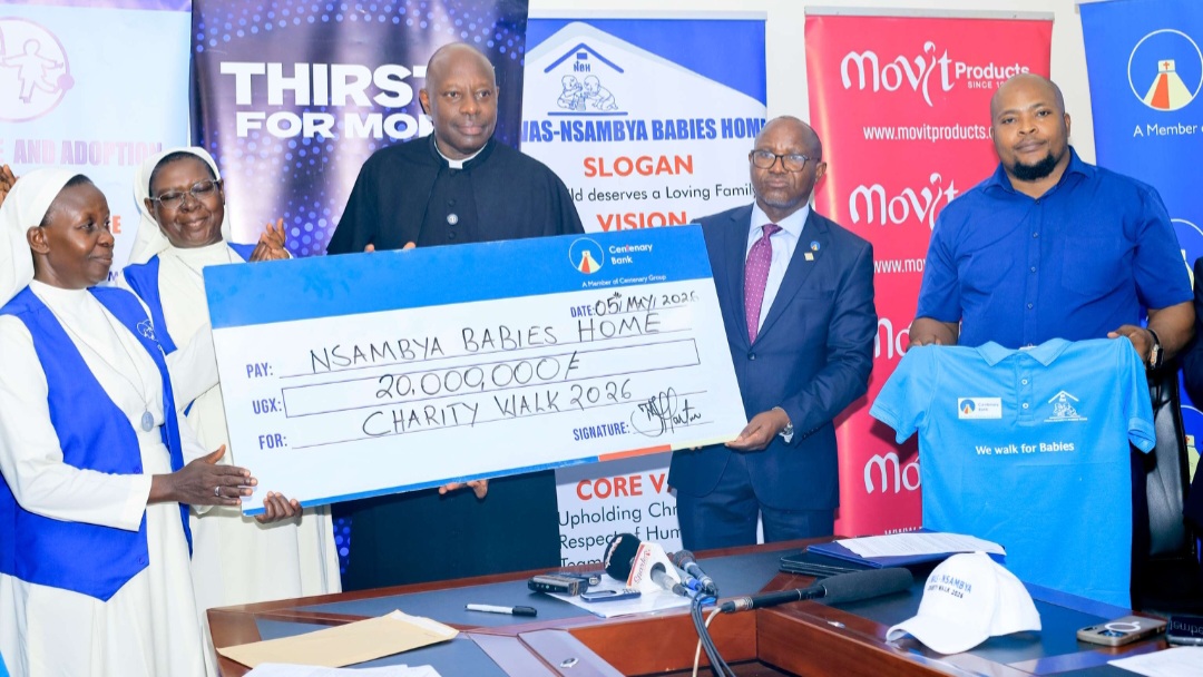 Centenary Bank, Nsambya Babies Home launch 4th Edition of Charity Walk to Support Vulnerable Children 