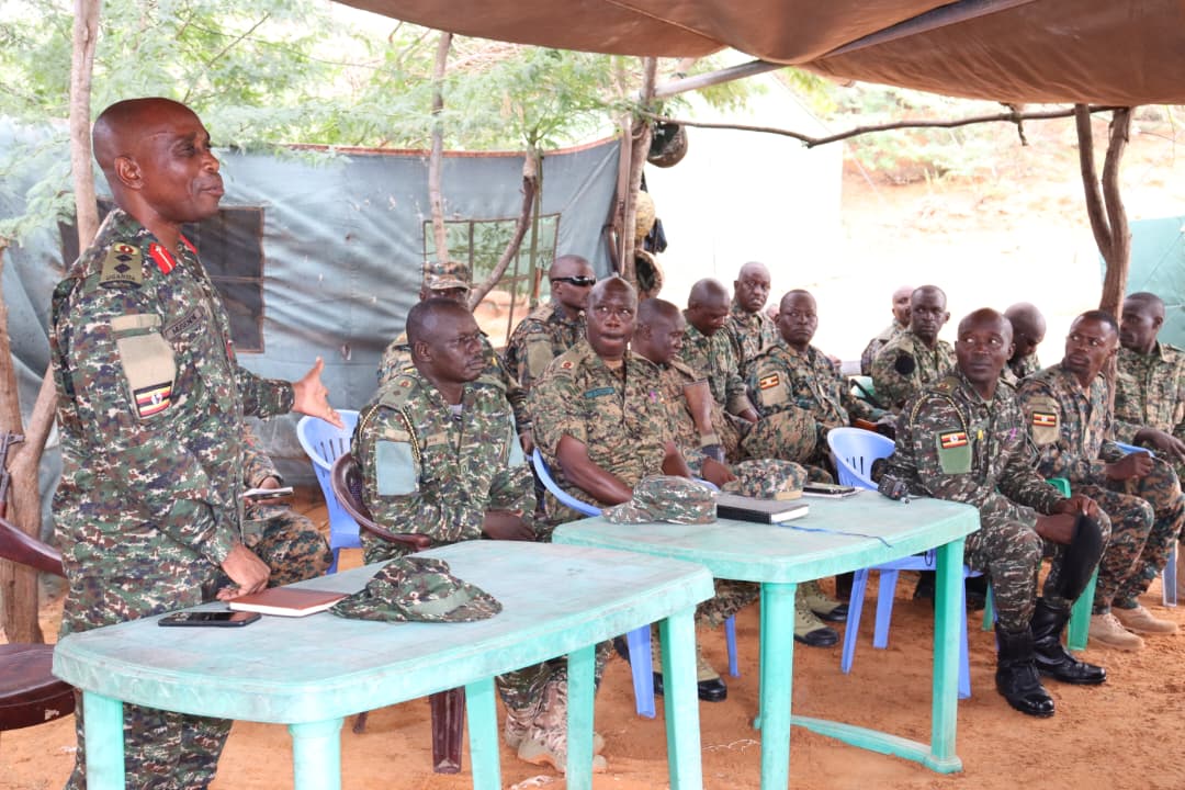 UPDF Troops In Somalia Urged To Consolidate Security Gains
