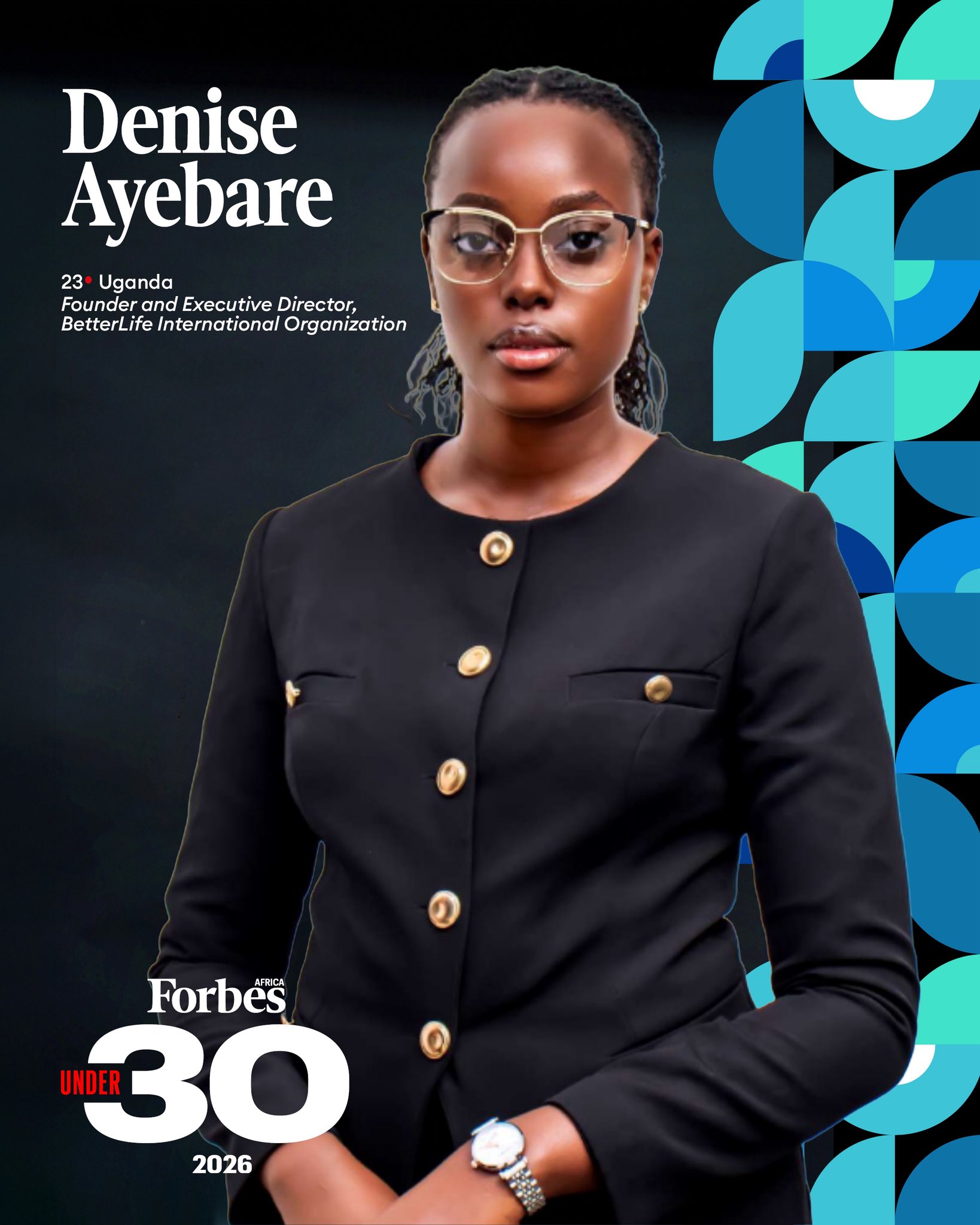 Ugandan Climate Advocate Denise Ayebare Named in Forbes Africa 30 Under 30 Class of 2026